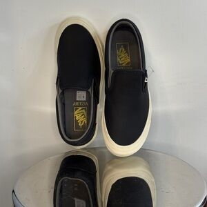 Aritzia X Vans Black Slip-On Shoes
